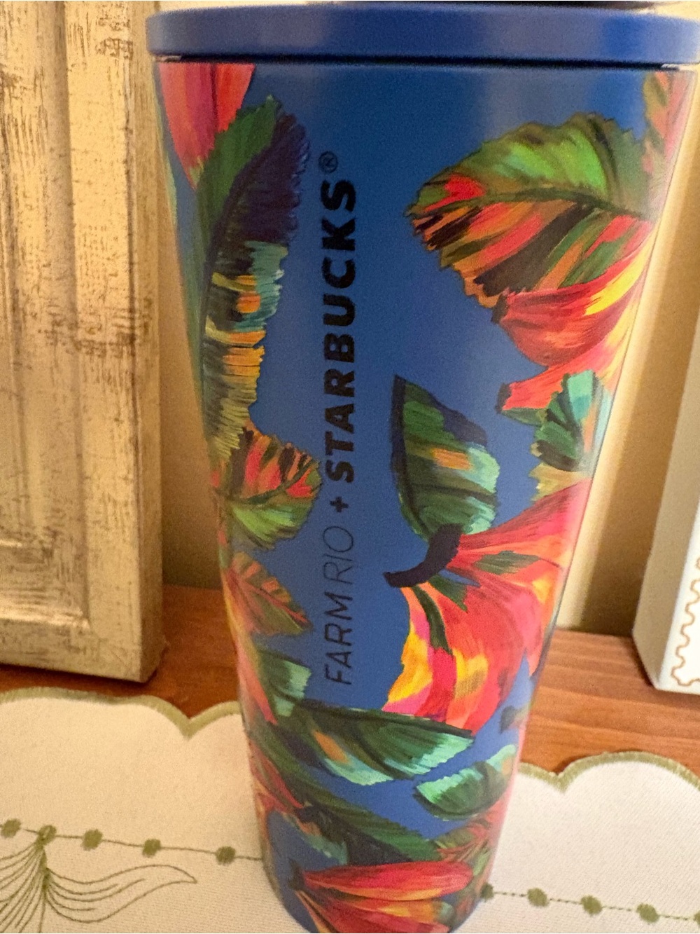 Starbucks x farm rio tumbler nwot - Picture 5 of 14